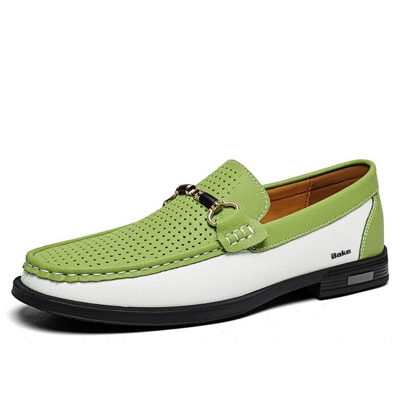 BAKE Men's Casual Shoes Men's Low Top Green