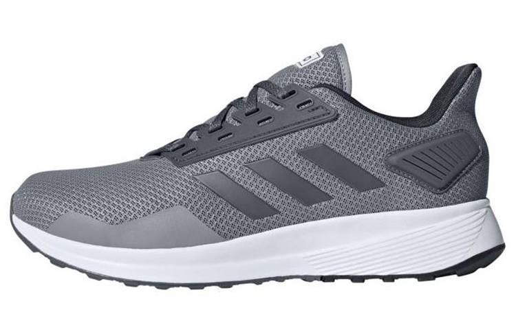 Adidas Adidas Duramo 9 Comfortable Cushioning, Wear Resistant Low top Running Shoes Unisex Gray White