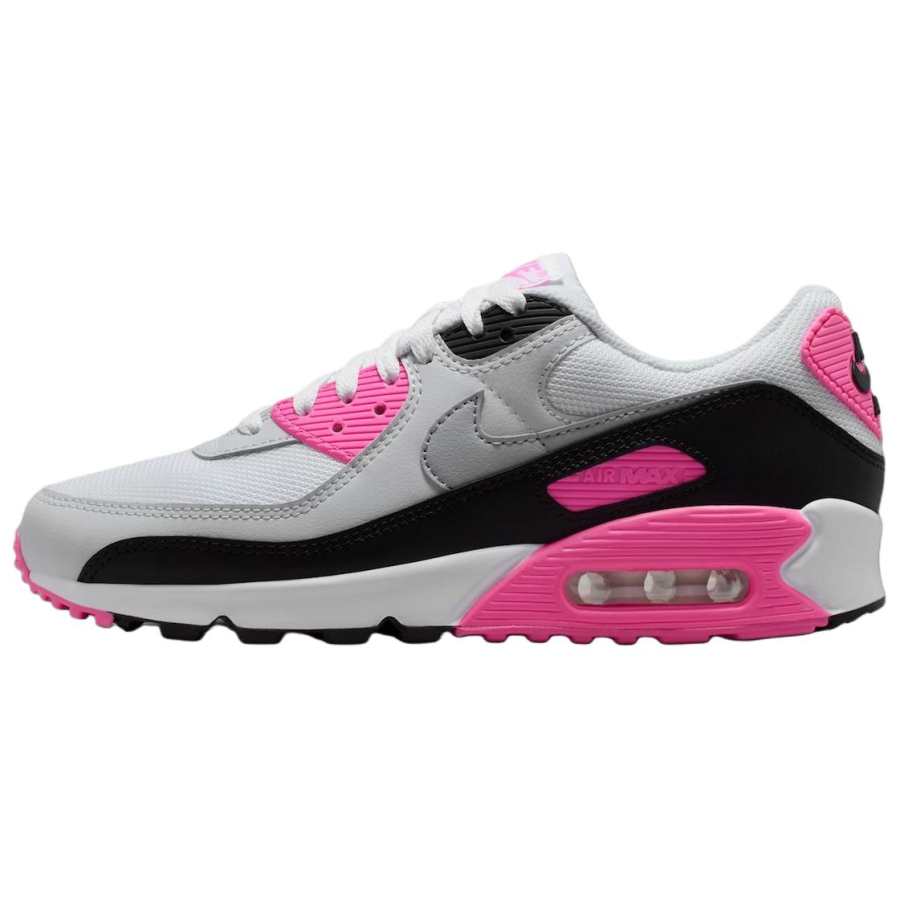 Nike Nike Air Max 90 Running Shoes Women's White Black Pink