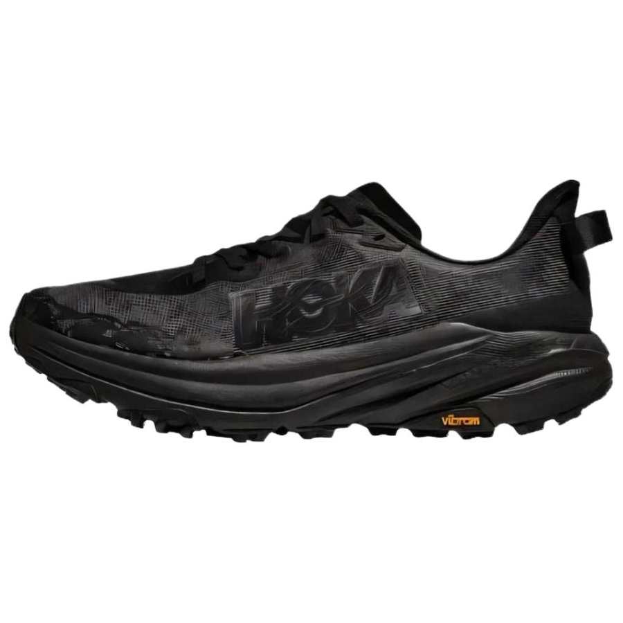 HOKA ONE ONE Speedgoat 6 Casual Running Shoes Men's Black Wide Fit