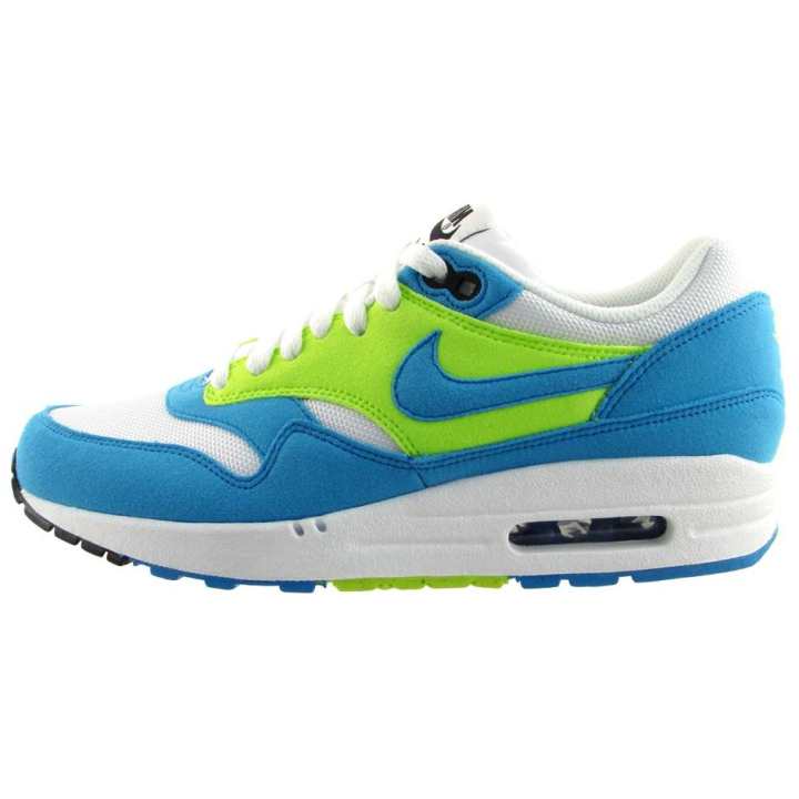 Nike Nike Air Max 1 Low top Casual Running Shoes Women's Blue Green