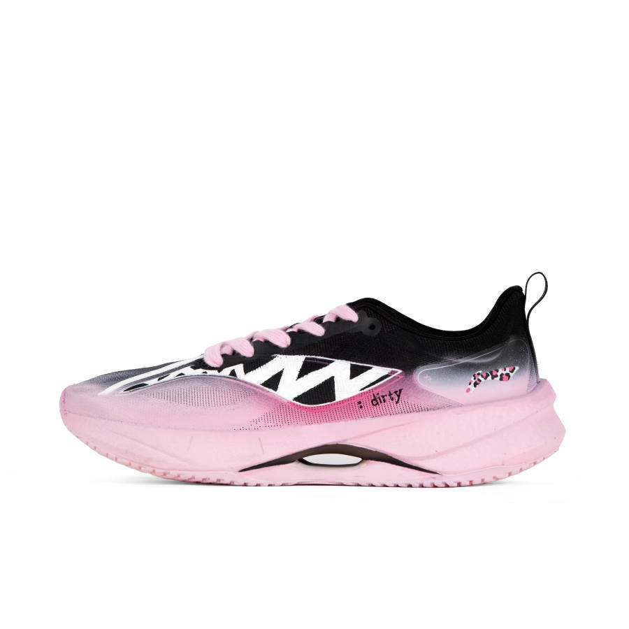 Li-Ning Li Ning Super Light 21 Cushioning, Wear Resistant Low top 䨻 Casual Running Shoes Unisex Black Pink