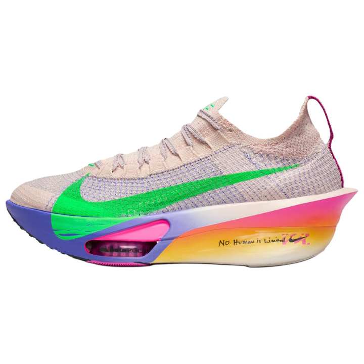 Nike Nike Air Zoom Alphafly Next% 3 Carbon Plate Marathon Running Shoes Women's Beige Green Blue