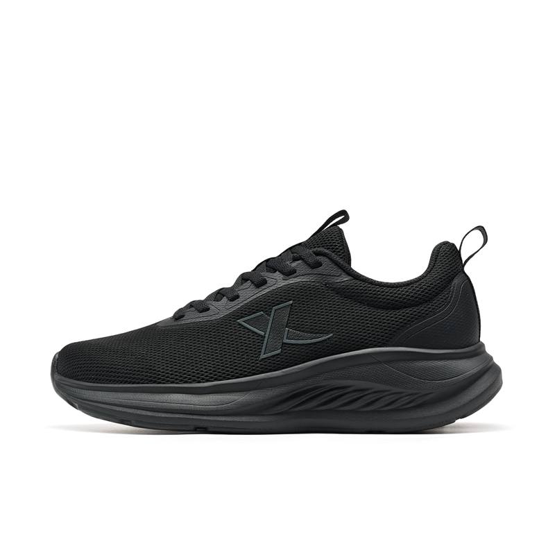 XTEP Feather Escape Fabric Breathable Low top Casual Running Shoes Men's Black
