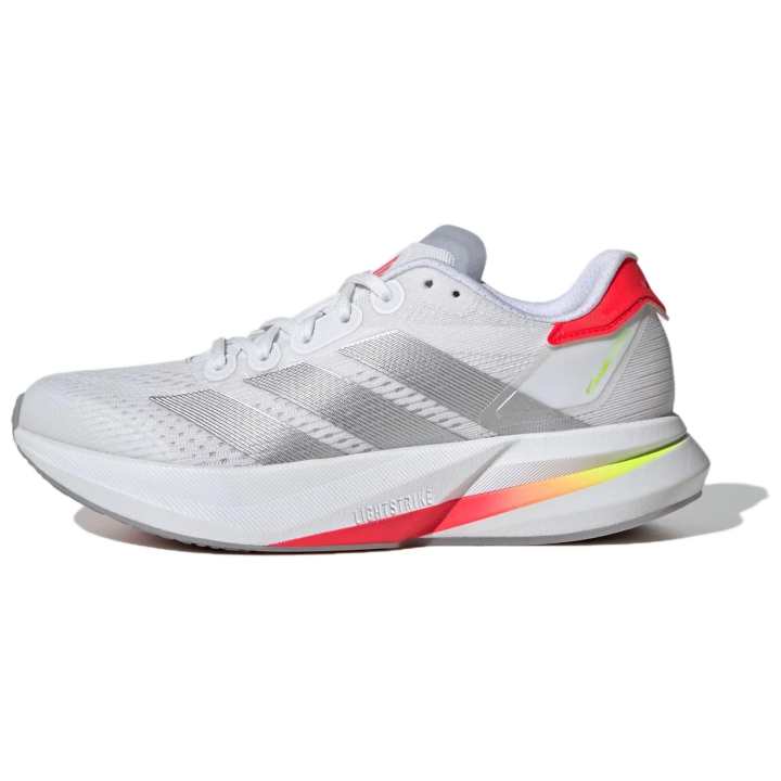 Adidas Adidas Duramo Speed Cloud White Silver Metallic Lucid Red Women's