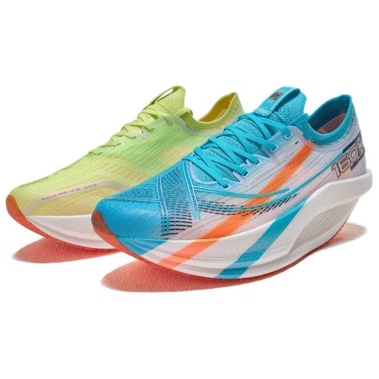 XTEP 160X 6.0 Monster Fabric Cushioning Slip Resistant Rebound Low top Carbon Plate Running Shoes Men's