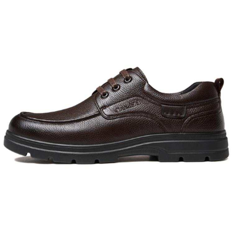 CAMEL Men's Casual Shoes Men's Low Top Brown, Black