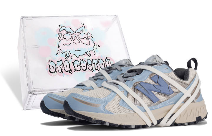 New Balance New Balance NB 410 Da Vinci Custom, Box, Ice Sucking Mocha Lightweight Low top Running Shoes Unisex