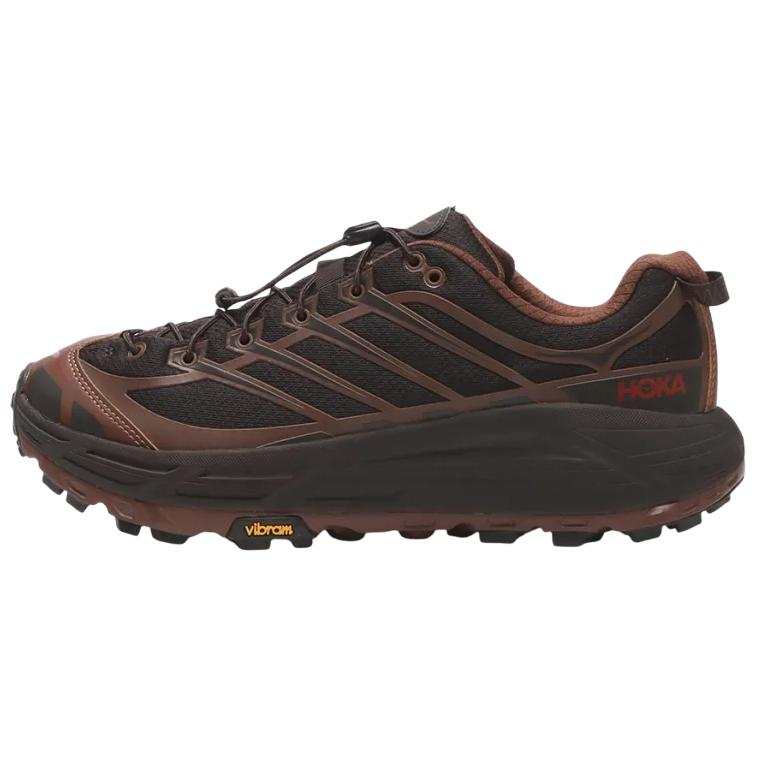 HOKA ONE ONE Mafate Three 2 Textile, Synthetic Leather Dual Density VIBRAM® Rubber Casual Running Shoes Unisex