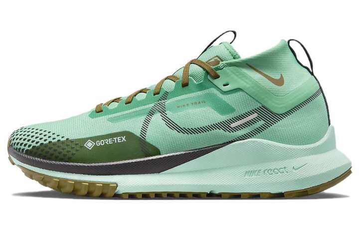 Nike Nike React Pegasus Trail 4 Gore Tex Spring Green Olive Flak Mint Foam Black