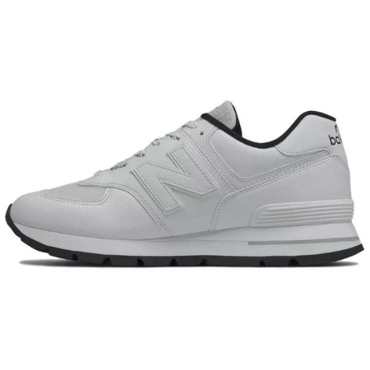 New Balance 574 New Balance Rugged 'White Black Leather'