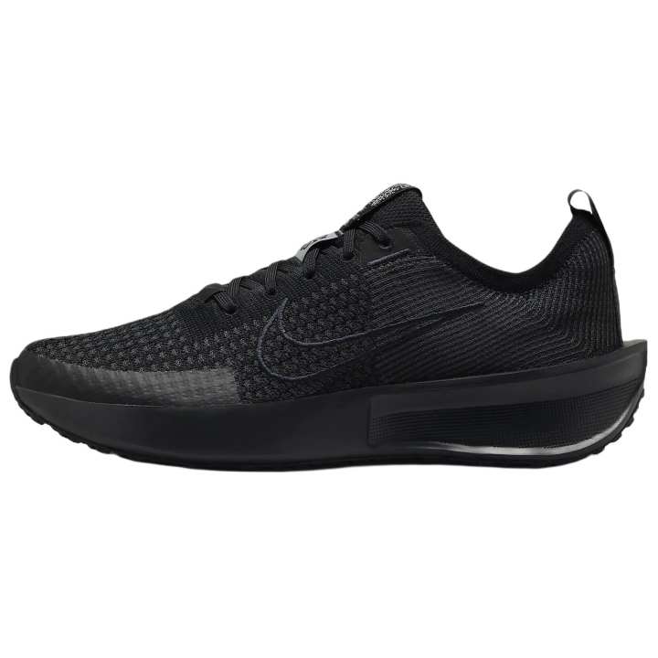 Nike Nike Interact Run Slip Resistant Abrasion Resistant Low top Casual Running Shoes Women's Black