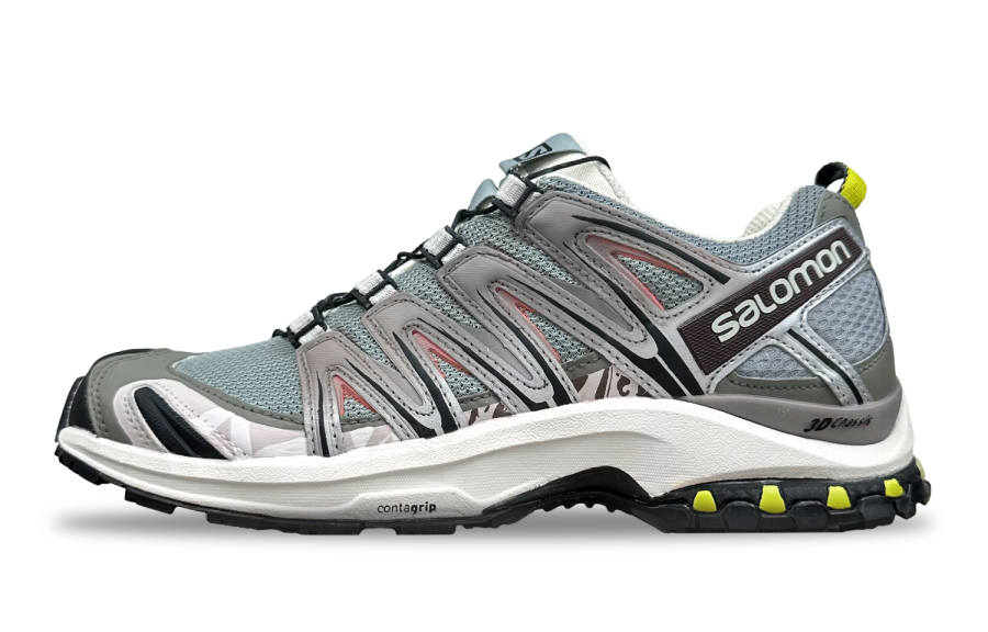 SALOMON XA PRO 3D Abrasion Resistant Breathable Low top Running Shoes Unisex Light Blue