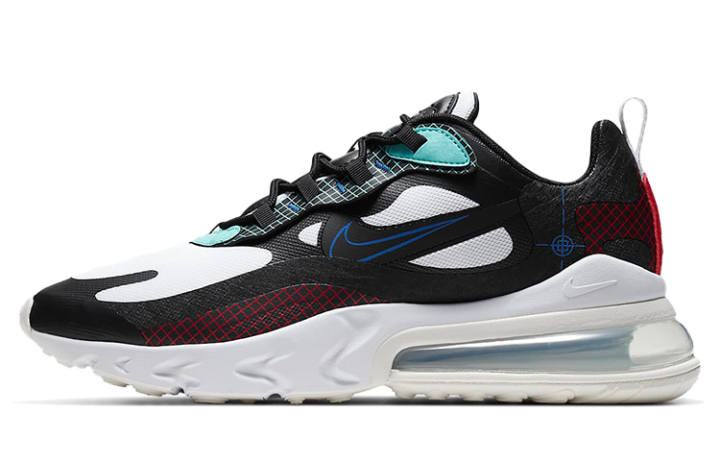 Nike Nike Air Max 270 React Black White Hyper Royal