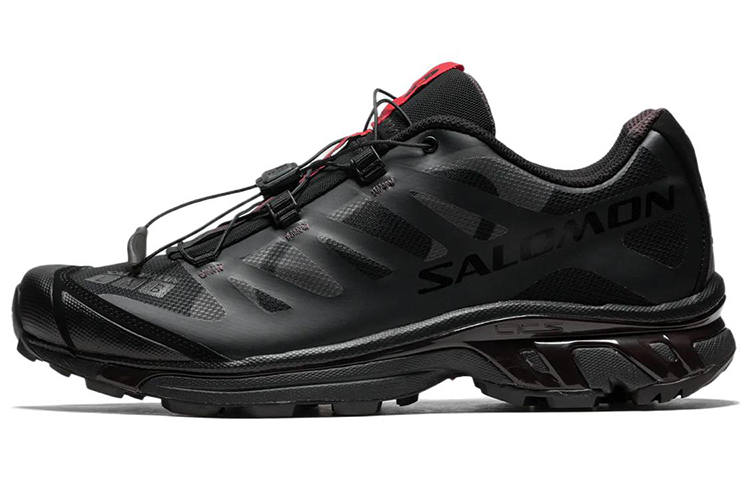 SALOMON x Slam Jam XT 4 Low top Outdoor Shoes Unisex Black