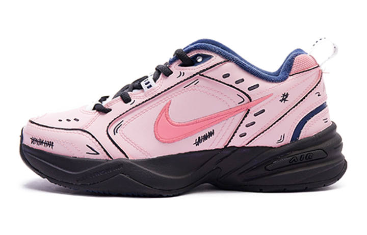 Nike Nike Air Monarch 4 Synthetic Leather, Leather Slip Resistant, Abrasion Resistant, Height Increasing