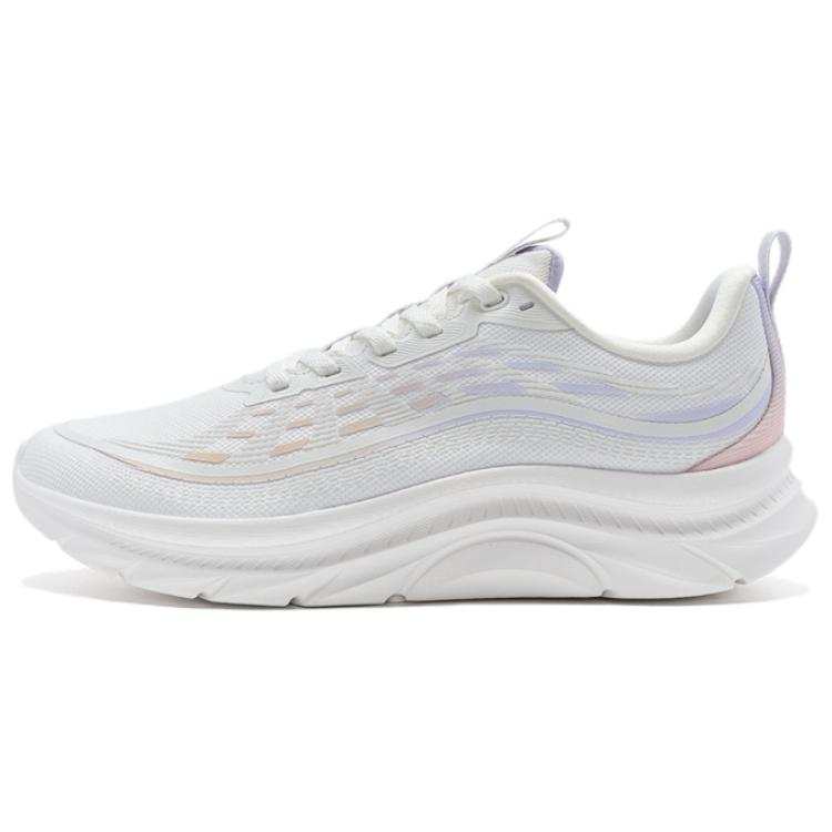 XTEP Cushioning Rebound Cushioning Rebound Low top Running Shoes Women's White Purple