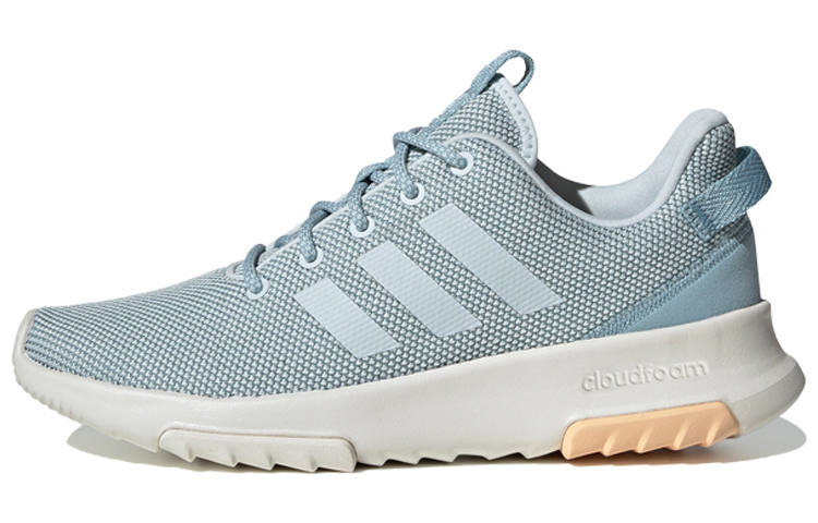 Adidas Neo Cloudfoam Racer Tr Shoes 'Blue White' Women's