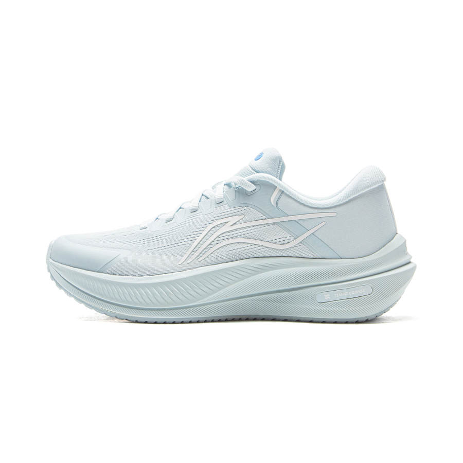 Li-Ning Li Ning Yueying 5 Low top Sky Wave Technology Casual Running Shoes Women's Folk Blue