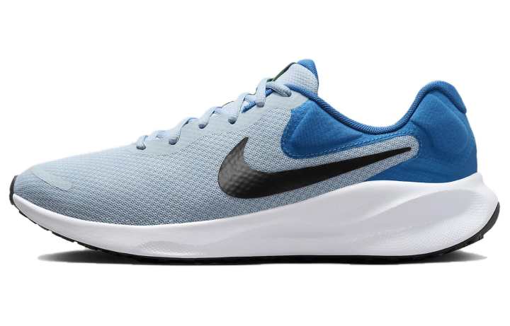 Nike Nike Revolution 7 Light Armory Blue Star Blue Green Strike Black