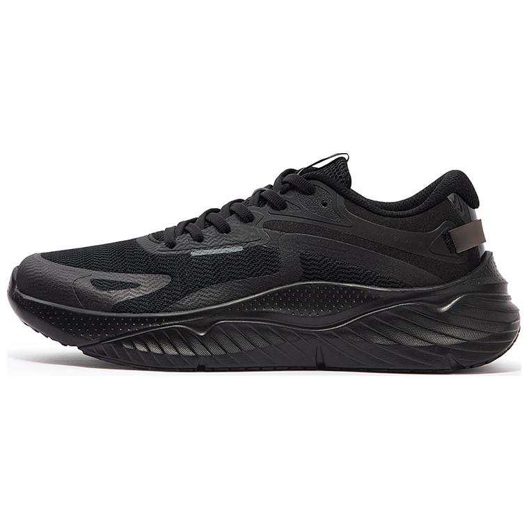 361° Cushioning Abrasion Resistant Breathable Low top Running Shoes Men's Black