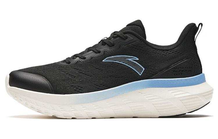 Anta Light Cloud Cushioning, Wear Resistant Low top Casual Running Shoes Women's Black