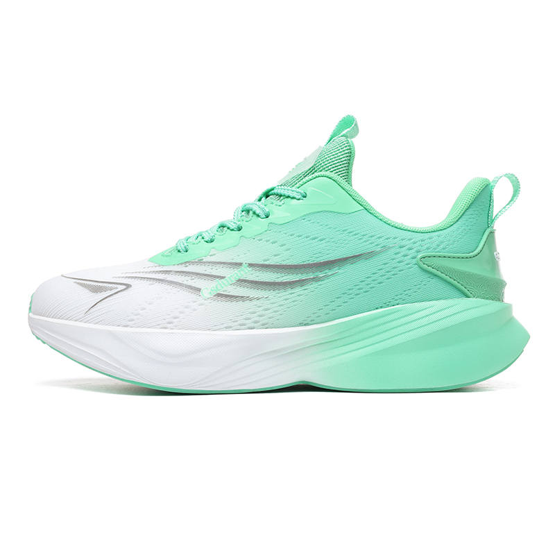 GAISIDULANTE Slip Resistant, Abrasion Resistant, Breathable Low top Air Cushion Running Shoes Unisex Bamboo Leaf Green