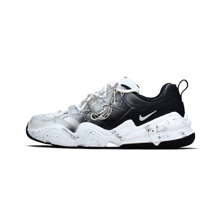 Nike Nike Tech Hera Lightweight Low top Casual Shoes Women's Black White