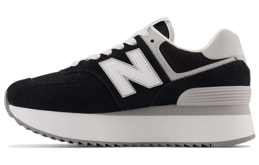 New Balance New Balance 574 Plus Black Grey Women's
