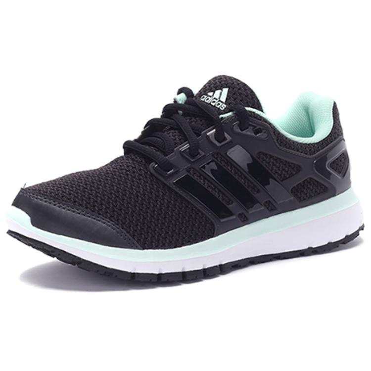 Adidas Adidas Energy Cloud Comfortable Slip Resistant Abrasion Resistant Low top Running Shoes Women's Black