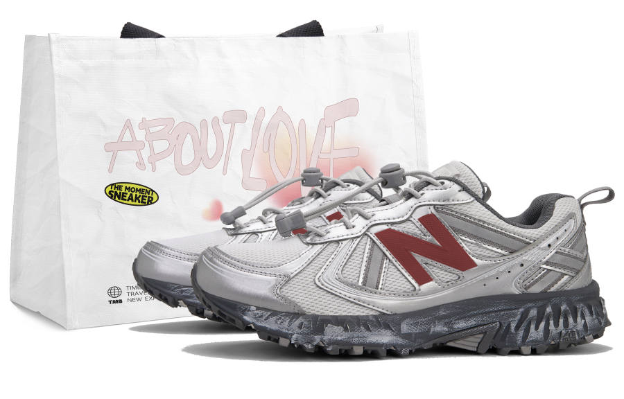 New Balance New Balance NB 410 V5 Low top Running Shoes Unisex Silver Red