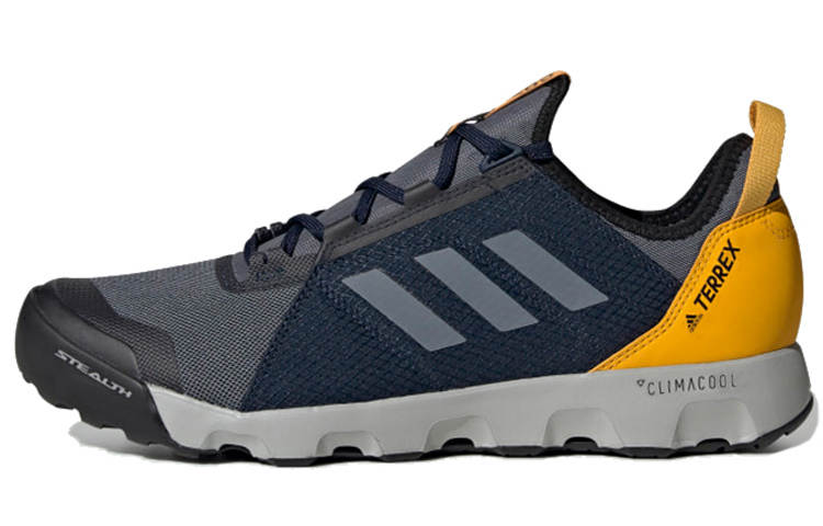 Adidas Adidas Terrex Voyager Slip Resistant Abrasion Resistant Low top Running Shoes Unisex Black Blue Yellow
