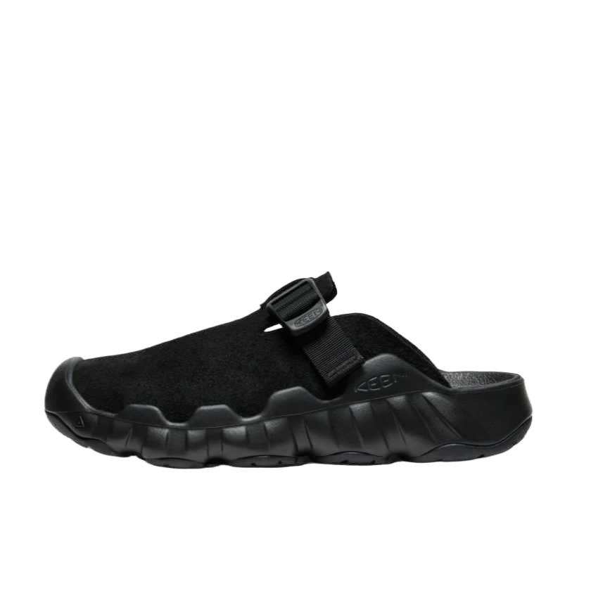 Keen Hyperport Clog Leather Closed Toe Slippers Men's Black