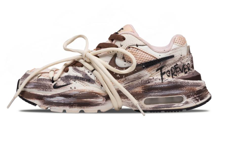 Nike Nike Air Max Fusion Abrasion Resistant Low top Casual City Commuting Running Shoes Women's Brown