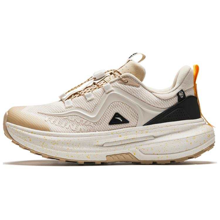 Anta Comfortable Low top Running Shoes Men's Gray Brown