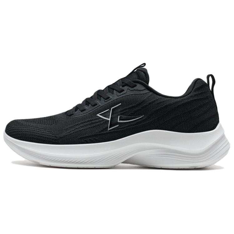 XTEP Breathable And Resilient Low top Running Shoes Men's Black White