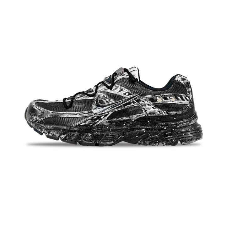 Nike Nike Initiator Abrasion Resistant Breathable Low top Running Shoes Men's Dark Shadow Black