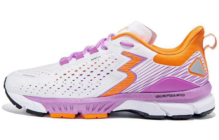 361° Marathon Cushioning Low top Running Shoes Men's White Purple