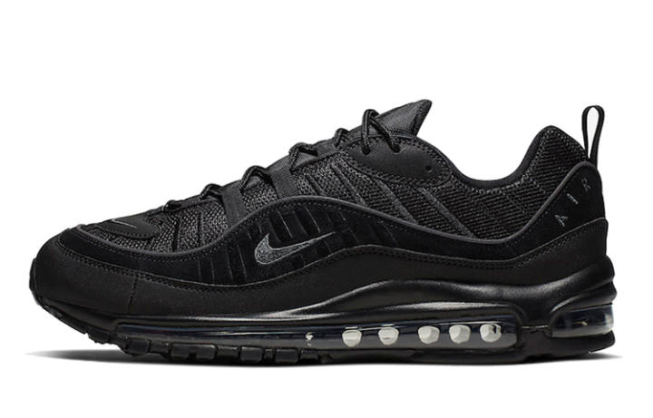 Nike Nike Air Max 98 Black Anthracite Black Sole