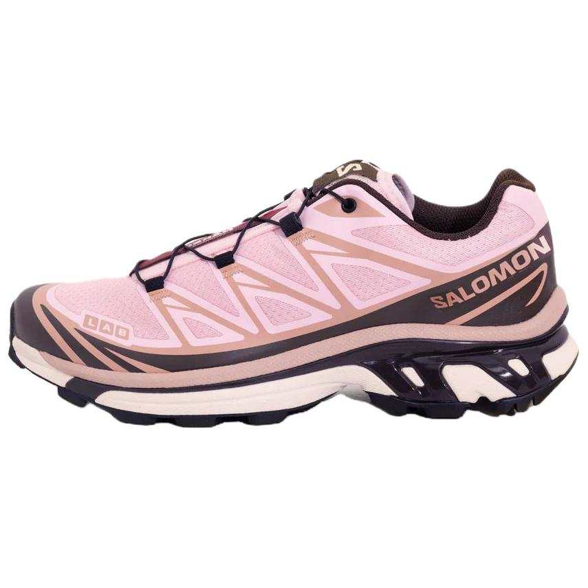 SALOMON x NAKED Copenhagen XT 6 Soft And Comfortable Mesh Low top Casual Trail Running Shoes Unisex Pink