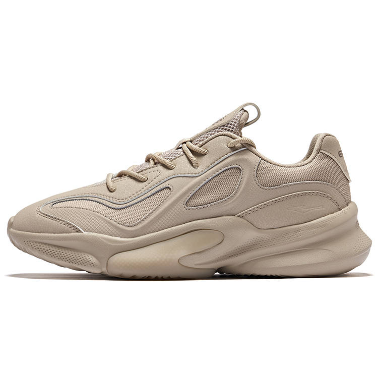 Erke Erke Derivation Realm 2V2 Textile, Synthetic Leather, TPU Coverage Height Increasing Low top Chunky Sneakers Men's