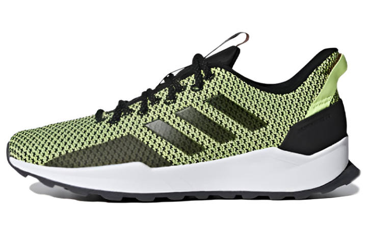 Adidas Adidas Questar Trail Comfortable Abrasion Resistant Low top Running Shoes Men's Light Green