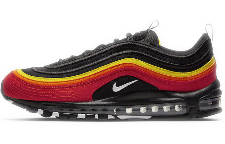 Nike Nike Air Max 97 Black Chile Red Magma Orange