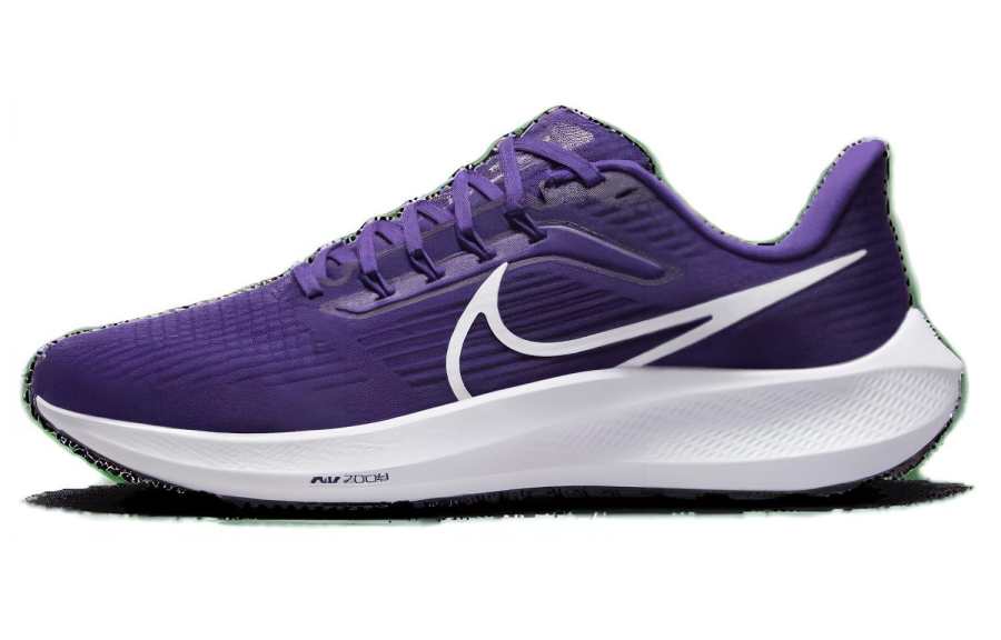 Nike Nike Air Zoom Pegasus 39 Mesh Cushioning Abrasion Resistant Low top Casual Running Shoes Men's Purple