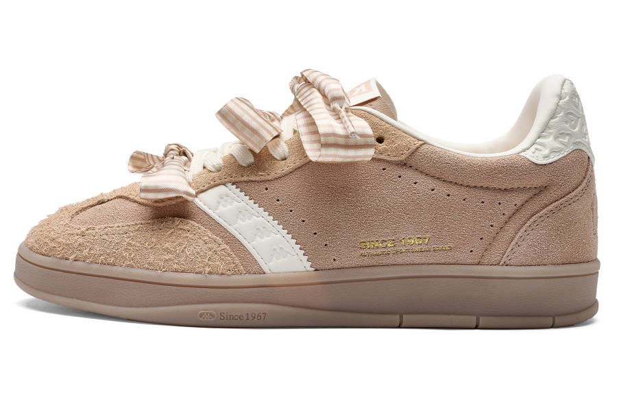 Kappa Back to Back Abrasion Resistant Abrasion Resistant Low top German Army Trainers Women's Mocha
