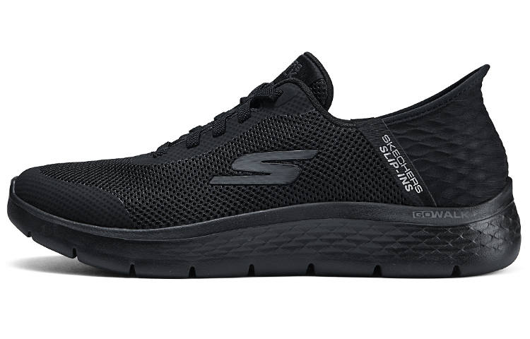 Skechers Go Walk Fle Lightweight Casual Running Shoes Men's Black