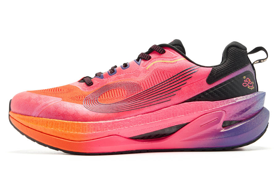 QIAODAN Infinity PRO 2.0 Fabric Cushioning Slip Resistant Abrasion Resistant Low top Running Shoes Men's