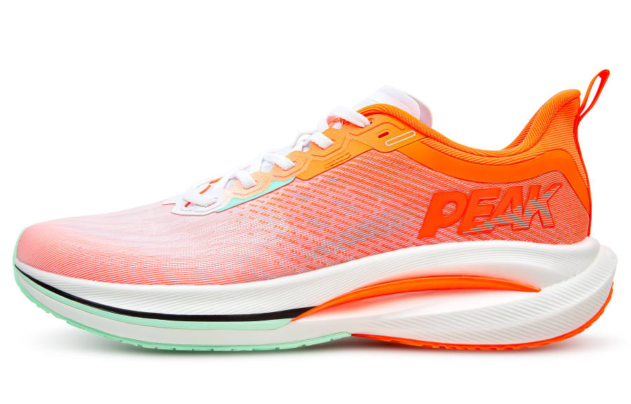 PEAK PEAK Running Shoes Men's Low Top Neon Orange/Baymax