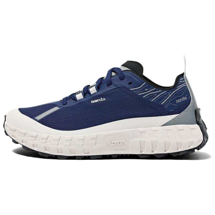 NORDA 001 Abrasion Resistant Breathable Low top Trail Running Shoes Men's Blue