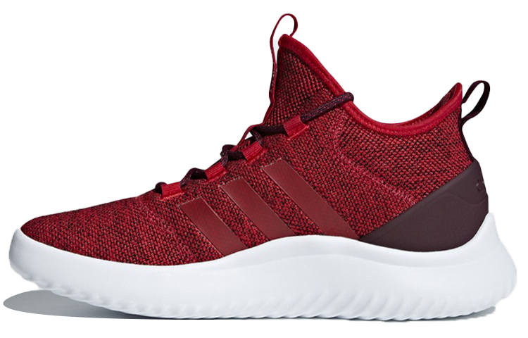 Adidas Adidas Ultimate Fabric Slip Resistant And Breathable Low top Marathon Running Shoes Men's Red Brown